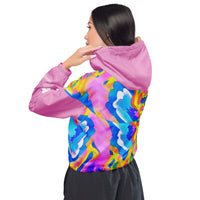 Women’s Rhythm Pink Windbreaker