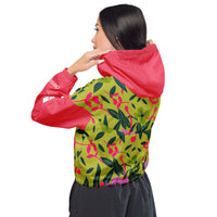 Women’s Floral Pink Windbreaker