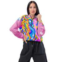 Women’s Rhythm Pink Windbreaker