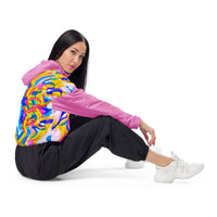 Women’s Rhythm Pink Windbreaker