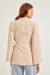 Women's Jacket Designer Beige @moda