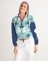 Women's Surf Blue Hoodier