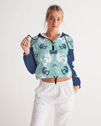 Women's Surf Blue Hoodier