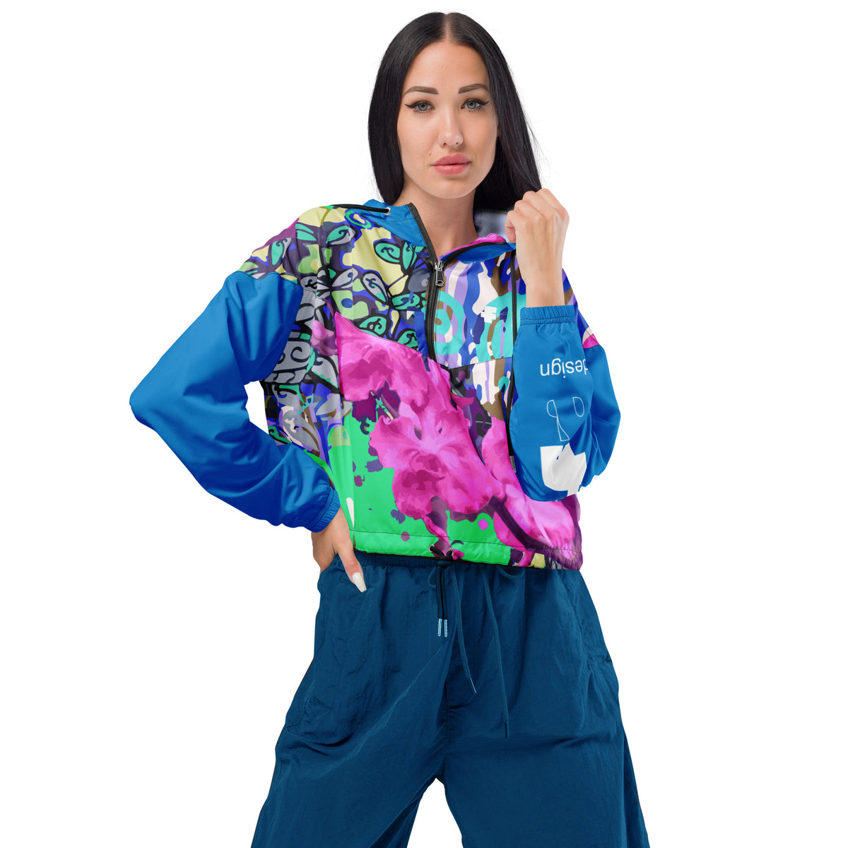 Women’s Turquise Windbreaker