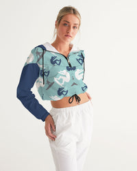 Women's Surf Blue Hoodier