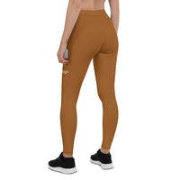 Leggings Brown Comfortable