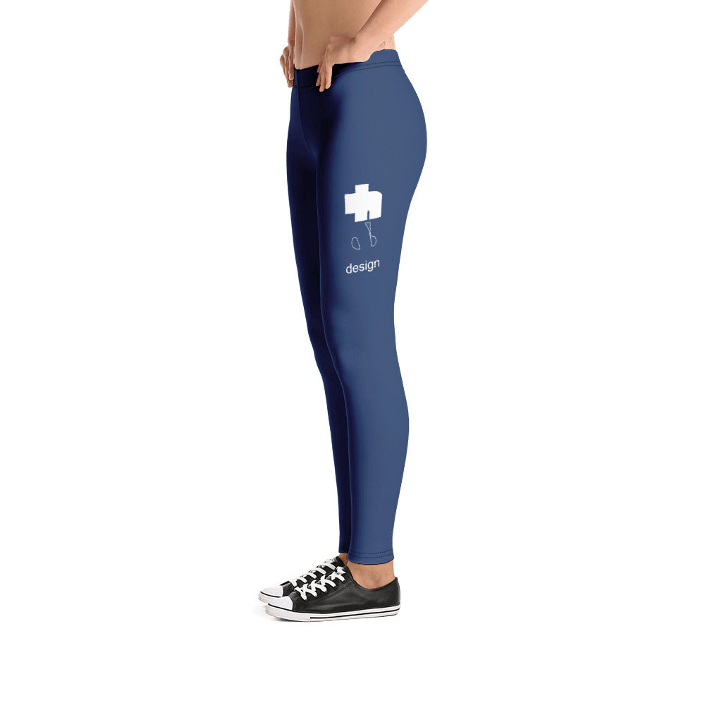 Leggings Navy Comfortable