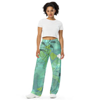 Women's printed leg pants