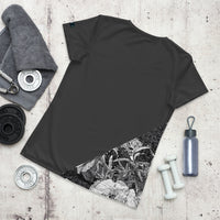 Women's Grey Athletic T-shirt