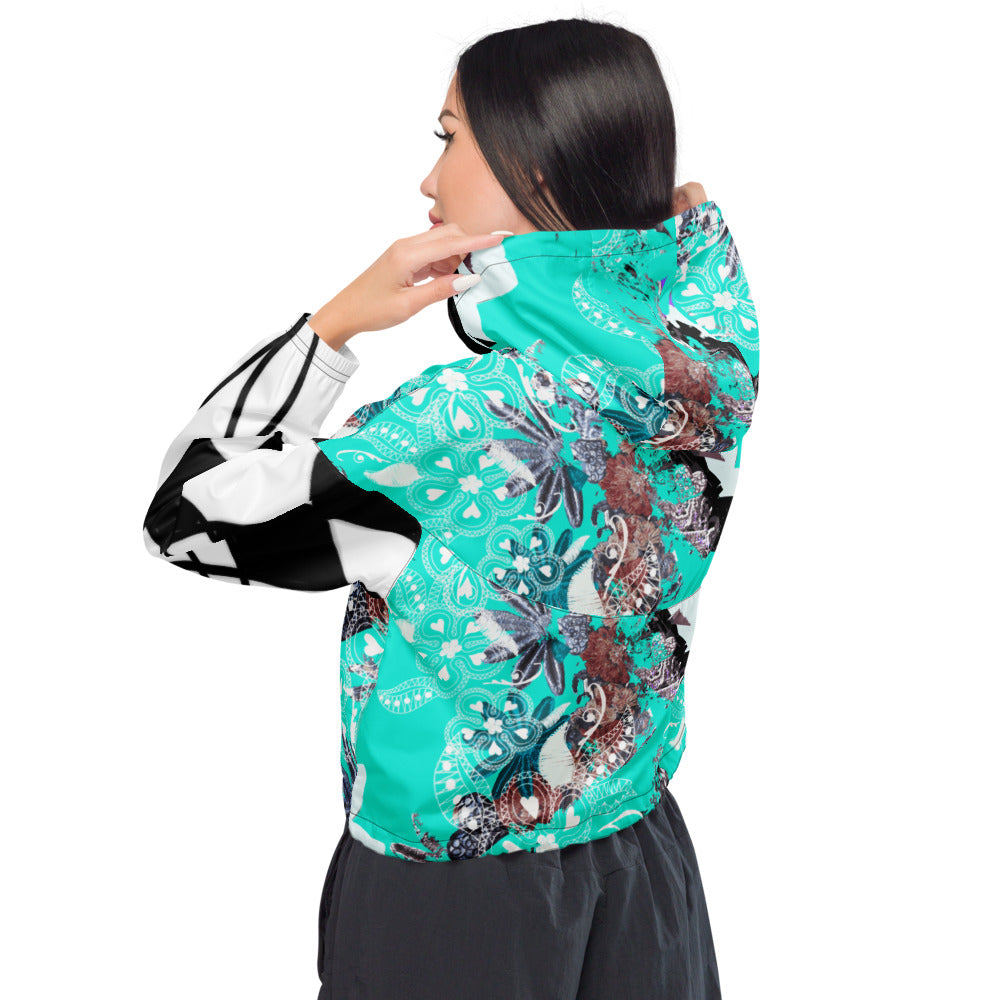 Women’s Windbreaker Turquoise