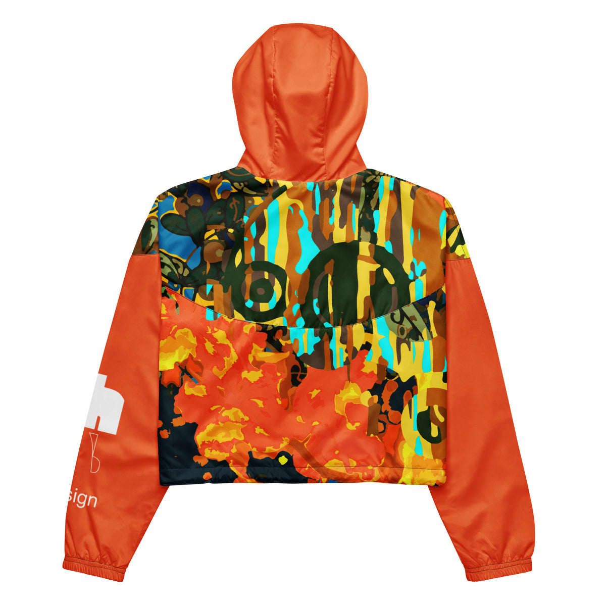 Women’s Orange Windbreaker