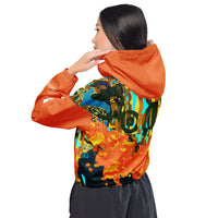 Women’s Orange Windbreaker