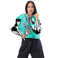 Women’s Windbreaker Turquoise