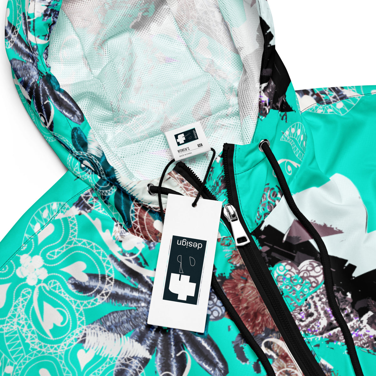 Women’s Windbreaker Turquoise