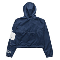 Women’s Navy Windbreaker