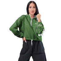 Women’s Green Windbreaker