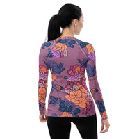 Women's Floral Rash Wear