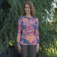 Women's Floral Rash Wear