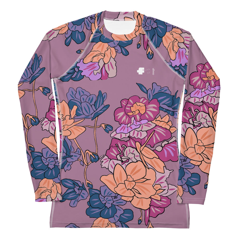 Women's Floral Rash Wear