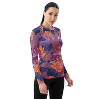 Women's Floral Rash Wear