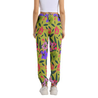 Women's Floral Elastic Sweatpant