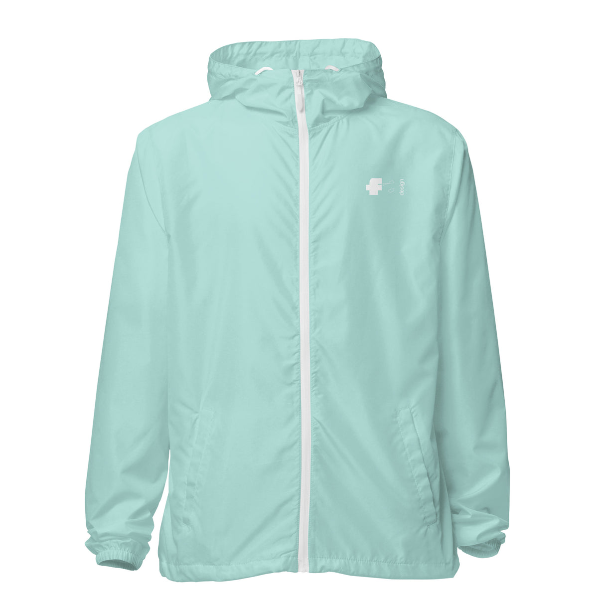 Women's Unisex lightweight zip up windbreaker