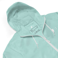 Women's Unisex lightweight zip up windbreaker