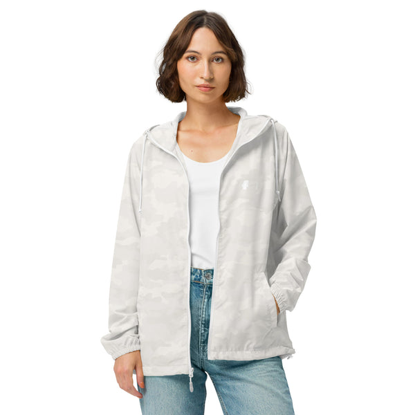 Women's Unisex lightweight zip up windbreaker