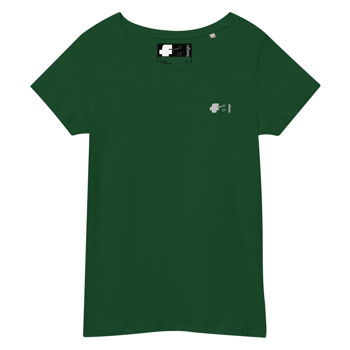 Women’s T-shirt White Green