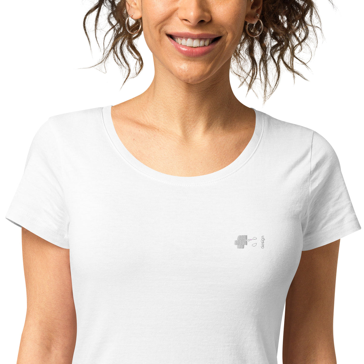 Women’s T-shirt White Green